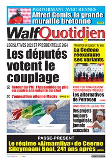 Walf Quotidien N° 8914 - du 11 au 12 décembre 2021