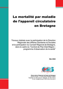La mortalité par maladie de l appareil circulatoire en Bretagne