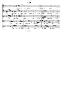 Partition Fuggi o mio core, SWV 8, italien madrigaux, Schütz, Heinrich