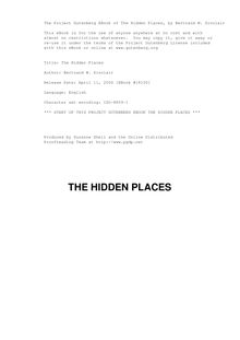 The Hidden Places