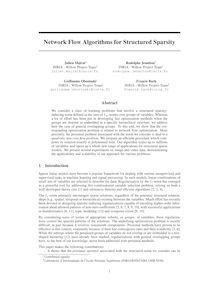 Network Flow Algorithms for Structured Sparsity