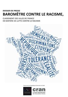 Baromètre contre le racisme : Classement des villes de France en matière de lutte contre le racisme