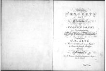 Partition violoncelle, 6 clavier Concertos, Op.11, Abel, Carl Friedrich