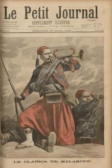 LE PETIT JOURNAL SUPPLEMENT ILLUSTRE  N° 384 du 27 mars 1898
