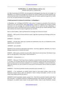 Principaux économistes www.economie-cours.fr PLATON (428 av. J.C. ...