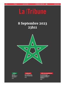 La Nouvelle Tribune n°1323 - Du Jeudi 14 septembre 2023
