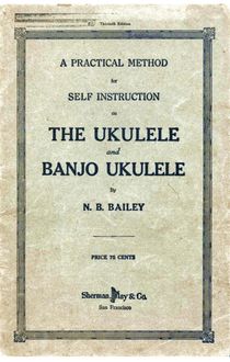 Partition Complete Book, A Practical Method pour Self Instruction on pour Ukulele et Banjo Ukulele