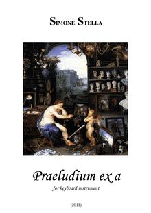 Partition complète, Praeludium ex a, A minor, Stella, Simone