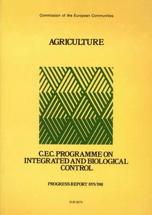 CEC programme on integrated and biological control