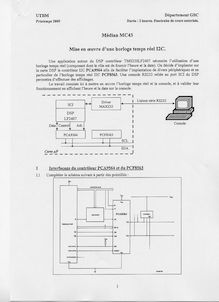 UTBM 2005 mc43 mesures et capteurs genie electrique et systemes de commande semestre 2 partiel