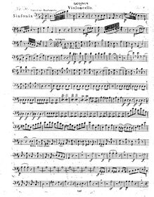 Partition violoncelle, corde quintette en D major, Quintuor concertant pour 2 Violin, 2 Alto et Violoncelle