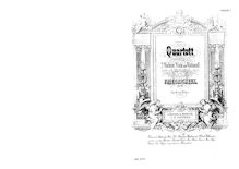 Partition parties complètes, corde quatuor, Op.58, D minor, Lux, Friedrich