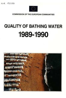 Quality of bathing water 1989-1990