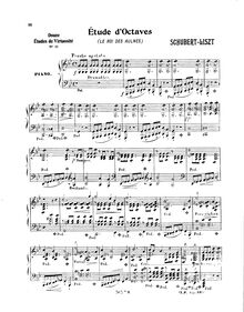 Partition , Erlkönig (S.558/4), 12 chansons von Franz Schubert, Liszt, Franz
