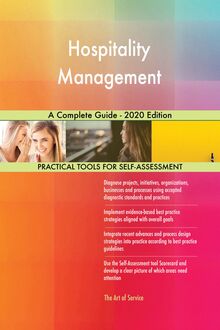Hospitality Management A Complete Guide - 2020 Edition