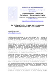 Comunicaciones – Grupo 20 Periodismo y Comunicación Digital La ...