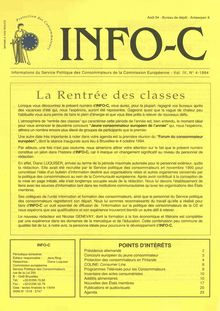 INFO-C Vol. IV, N° 4 - 1994