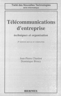Télécommunications d entreprise :techniques & organisation