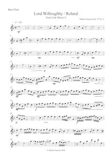 Partition Nos.5-7 - basse flûte , partie, Ludi Musici I, Grayson, Martin