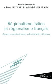 Régionalisme italien et régionalisme français