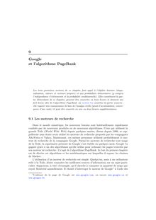 Google et l’algorithme PageRank