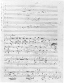 Partition Manuscript Score (S.143), Ab irato, Étude de perfectionnement de la Méthode de Fétis