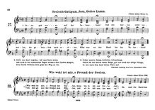 Partition Liebe zu Christo (No.37-39), Choralbuch, Choralbuch zum Schul- und häuslichen Gebrauch