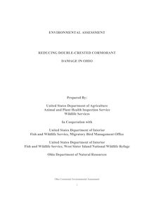 DCCO EA for public comment TOC and acronyms