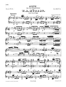 Partition complète, C major, Mozart, Wolfgang Amadeus