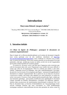 Maryvonne Holzem1 Jacques Labiche Dyalang FRE CNRS Université de Rouen PSI FRE CNRS INSA