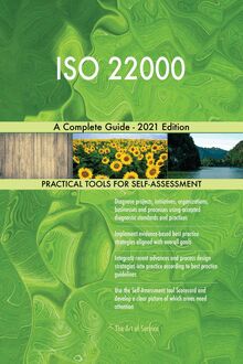 ISO 22000 A Complete Guide - 2021 Edition