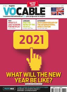 Magazine Vocable Anglais n°838-  Du 24 décembre 2020 au 06 janvier 2021