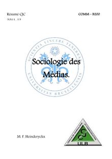 Sociologie des Médias. - Cercle de Journalisme et Communication ...