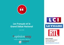 Sondage : Les Français approuvent le grand débat mais doutent qu’il soit suivi d’effets