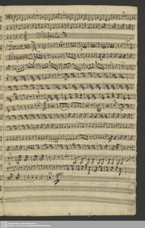 Partition altos II, Symphony en F major, F major, Rosetti, Antonio