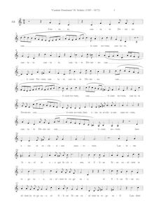 Partition alto, Cantiones Sacrae. Op.4, Schütz, Heinrich