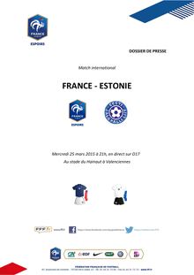 Football : Dossier de presse sur l Equipe de France Espoirs