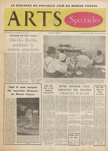 ARTS N° 381 du 17 octobre 1952
