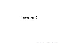 Slides de Stéphan - lecture 2