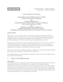 #2455055 v2 - NOTICE & REQUEST FOR COMMENT - FORM 51 -102F6…