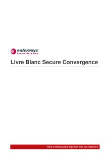 Livre Blanc Secure Convergence