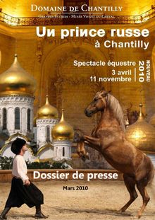 Dossier de Presse Un prince russe à Chantilly 150310 HD