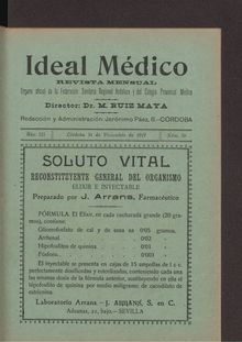 Ideal médico, n. 30 (1919)