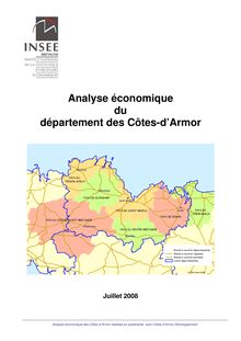 Analyse économique du département des Côtes-d Armor