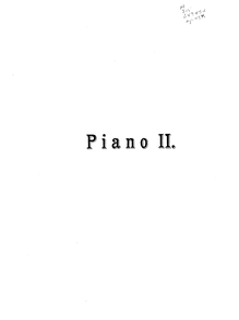 Partition Piano 2,  No.1, D minor, Tchaikovsky, Pyotr par Pyotr Tchaikovsky