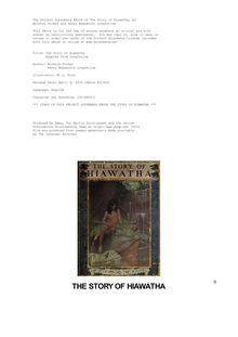 The Story of Hiawatha - Adapted from Longfellow