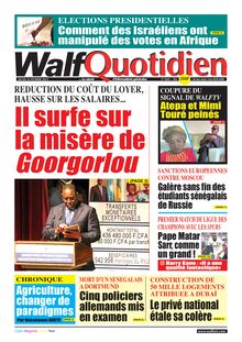 Walf Quotidien N° 9269 - Du jeudi 16 février 2023