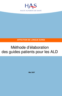 Méthode d élaboration des guides patients pour les ALD