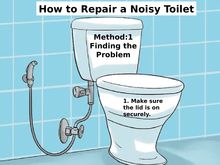 How to Repair a Noisy Toilet