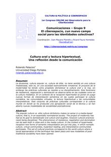 Comunicaciones – Grupo 9 El ciberespacio, ¿un nuevo campo ...